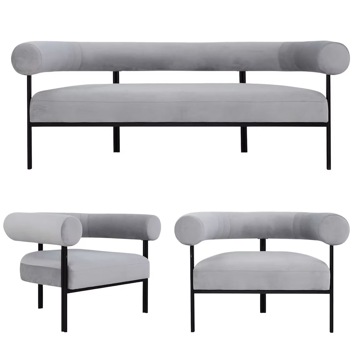 Lounge area 2-seater sofa