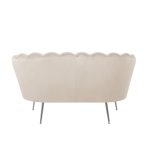 Lounge area double sofa beige