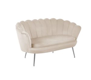 Lounge area double sofa beige