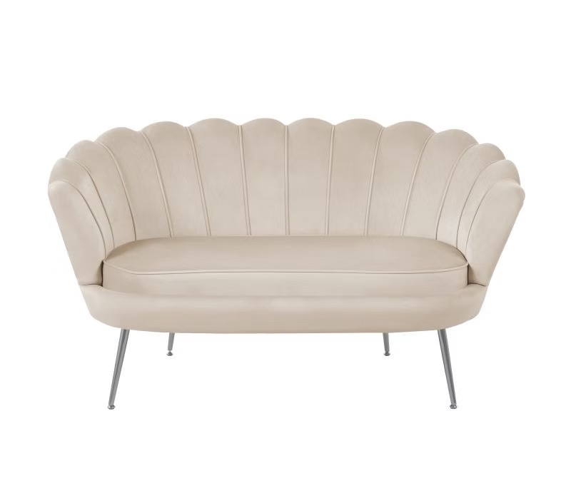 Lounge area double sofa beige