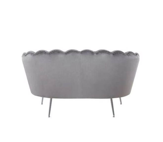 Lounge area double sofa gray