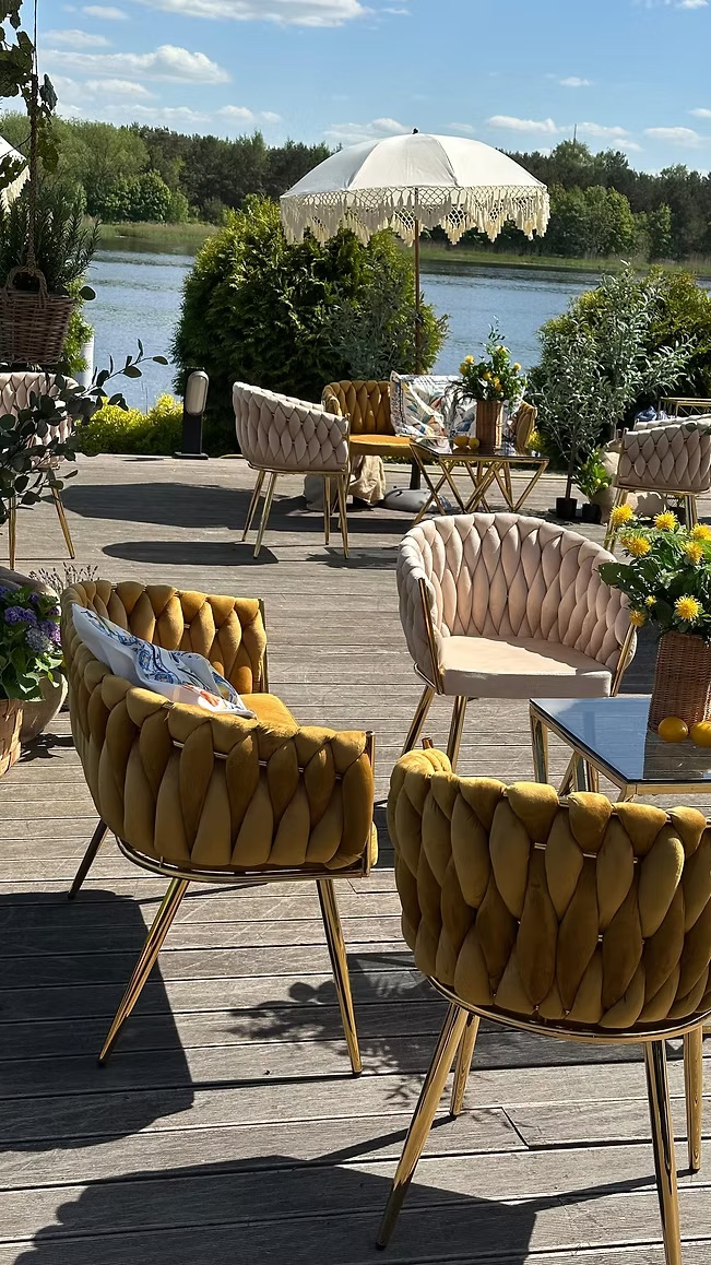 Lounge area gold (set)