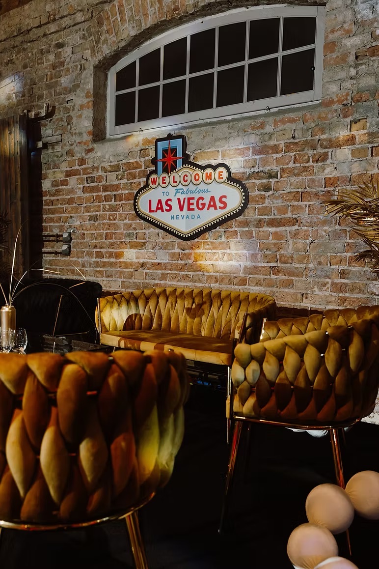 Lounge area gold (set)