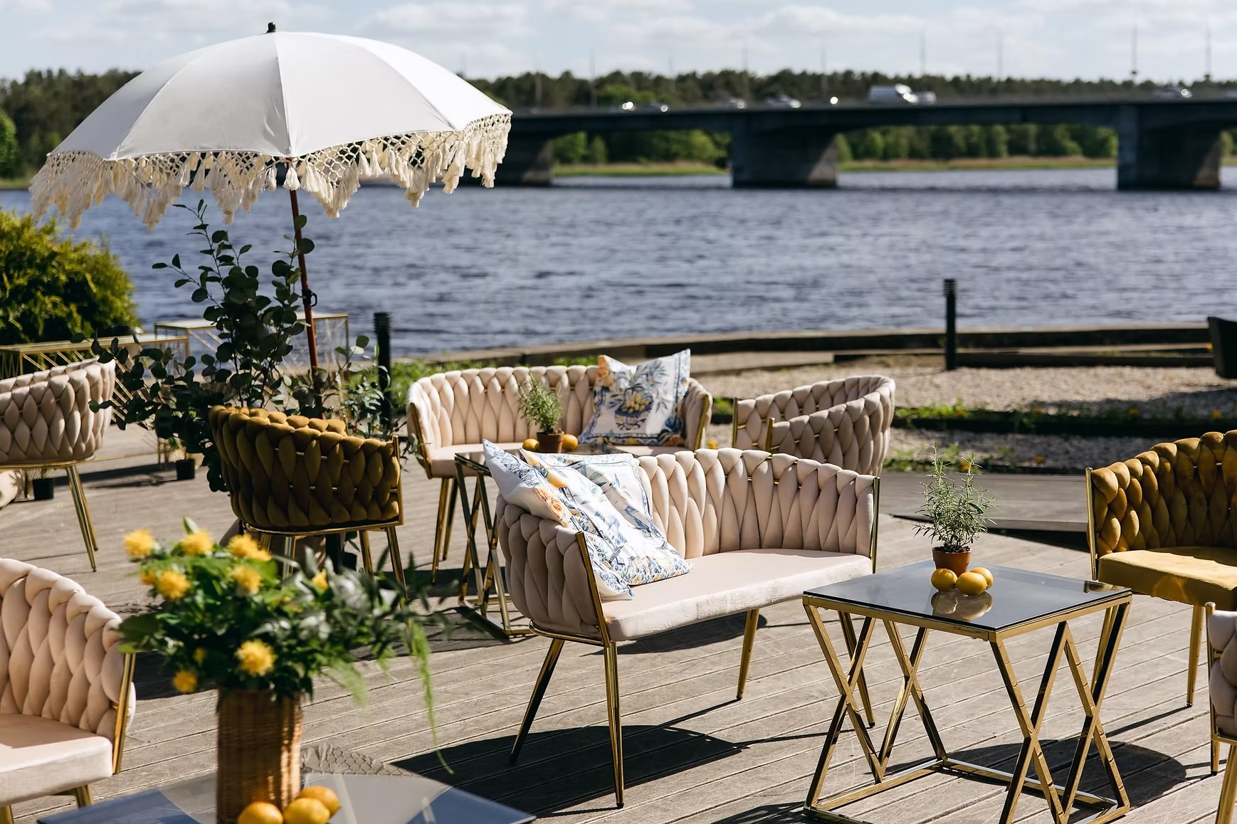 Lounge area beige (set)