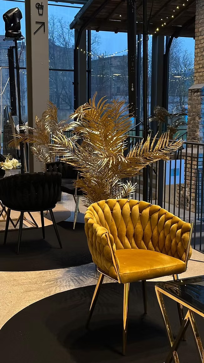 Lounge area gold (set)