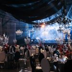 Silver chair with white cushion