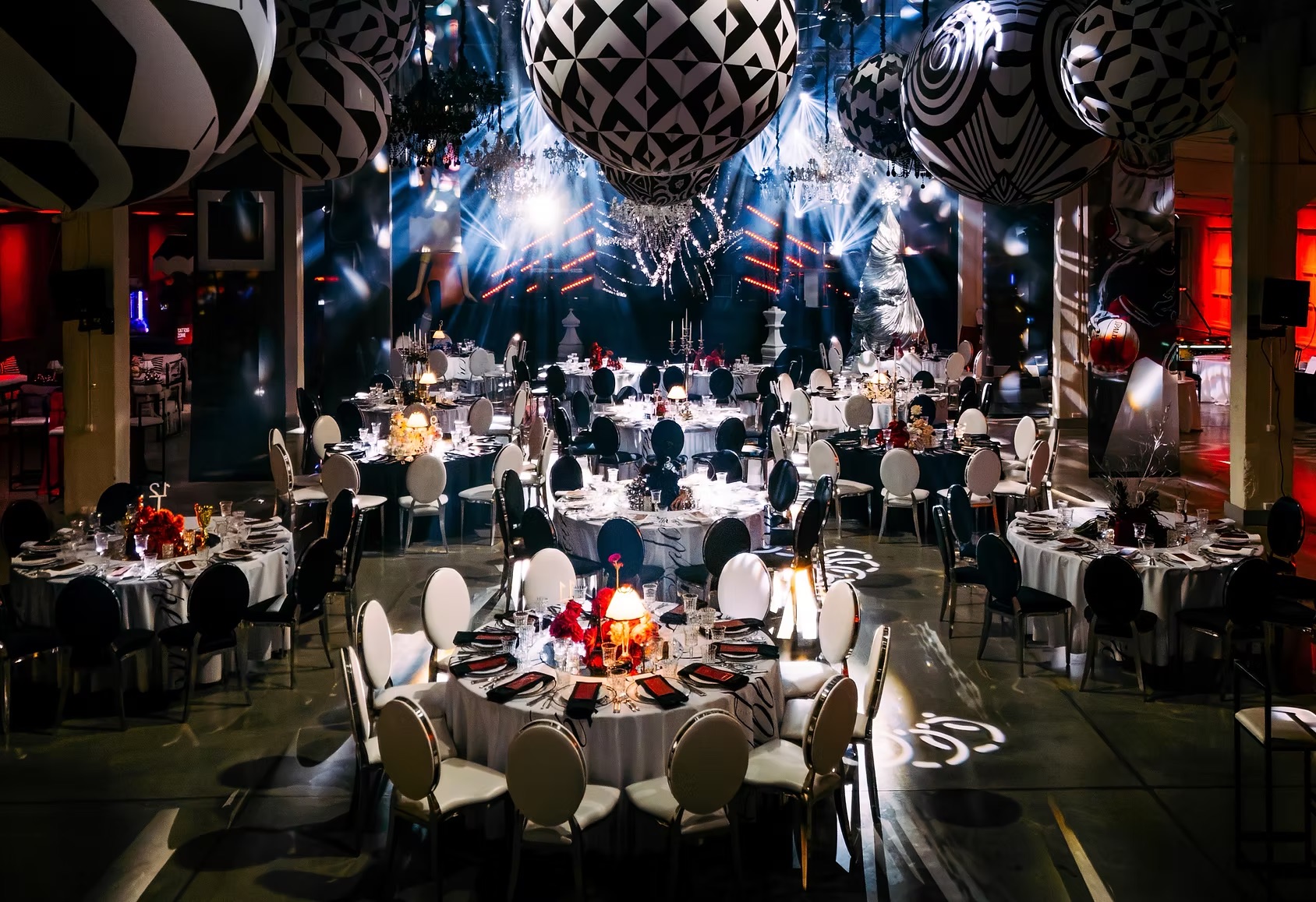 Gold chair with black cushion