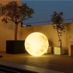 LED Moon figures