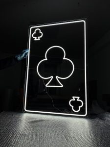 LED neon card