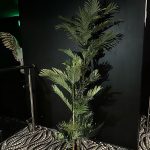 Artificial palm tree