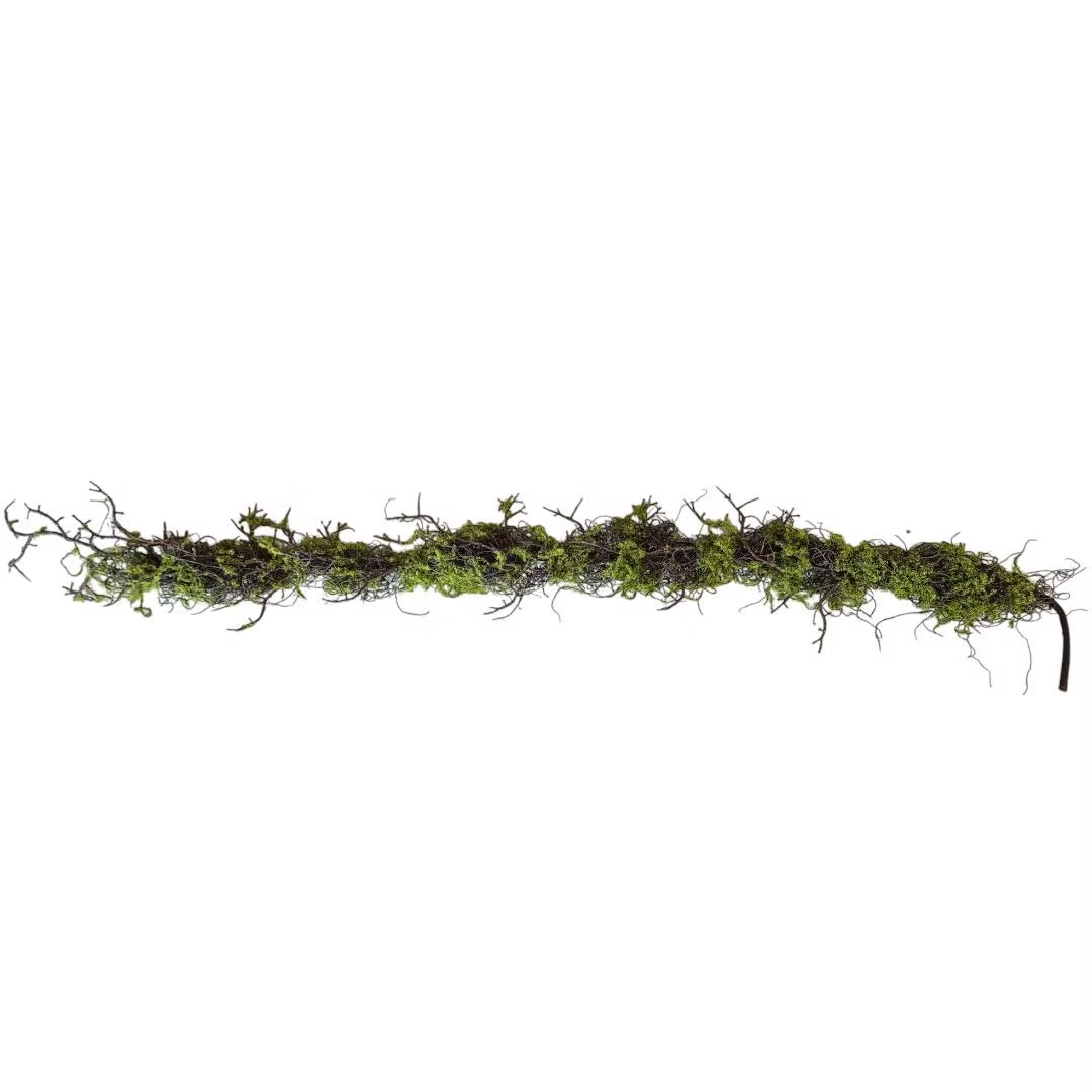 Artificial branch with moss