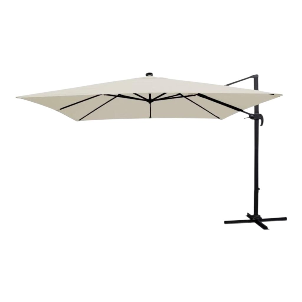 Beige parasol