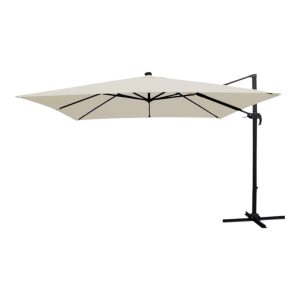 Beige parasol
