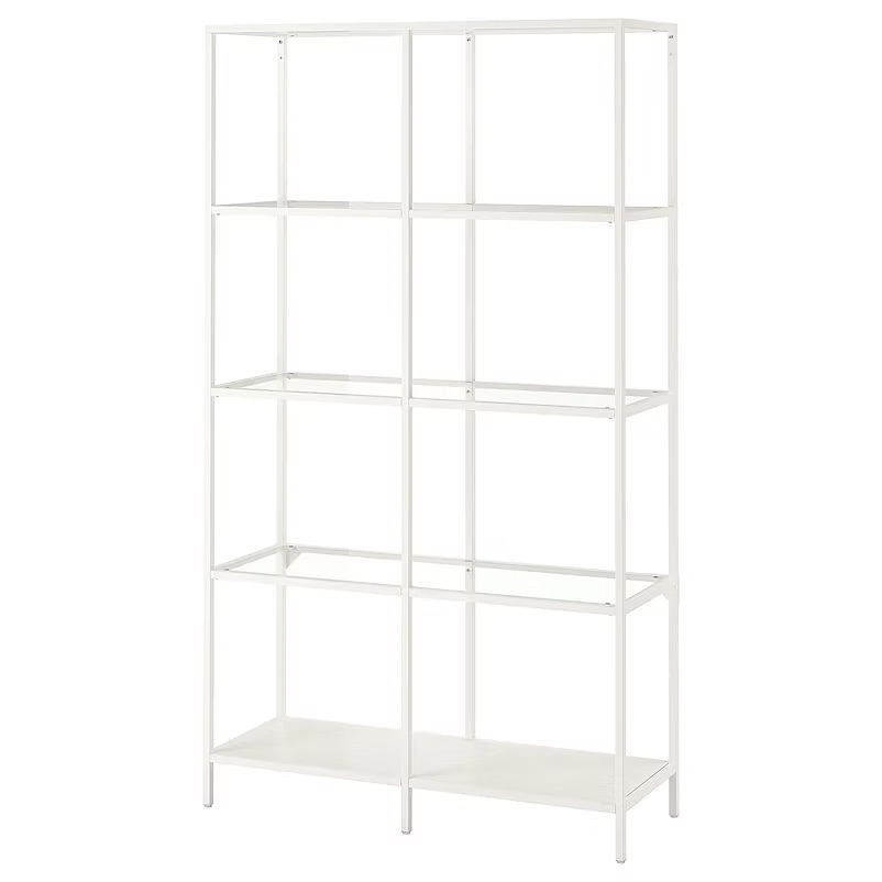 White shelf