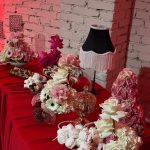 Round candy container with lid