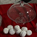 Round candy container with lid