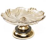 Sweet dish amber & gold