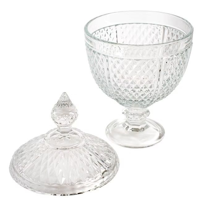 Candy container with lid