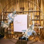 Transparent dessert stand Ø 26