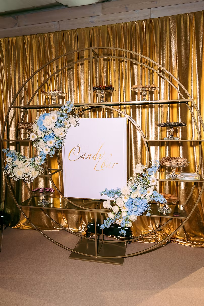 Transparent dessert stand Ø 26