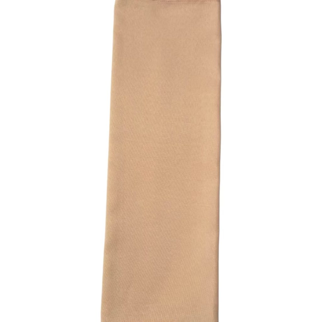 Peach-colored napkin